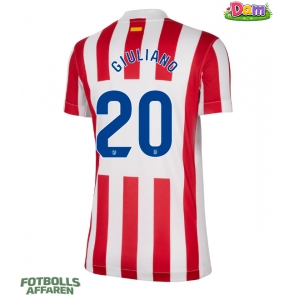 Atletico Madrid Giuliano Simeone #20 Hemmatröja Kvinnor 2025-26 Kortärmad